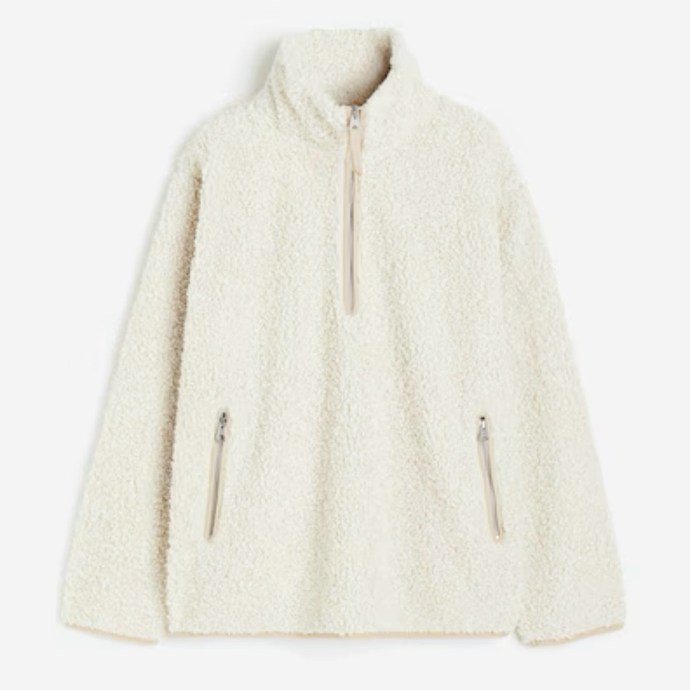 Cozy Cream Sherpa Pullover